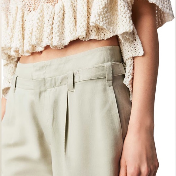 Free People Falling Out Straight Leg Trousers - Picture 3 of 7